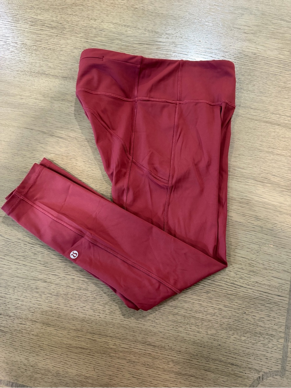 lululemon athletica Red High-Rise Performance Leggings - Picture 8 of 8